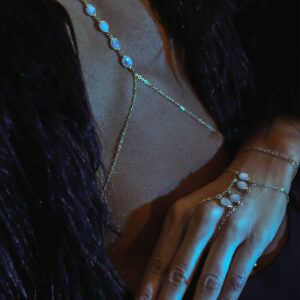 Sunstone Body Chain - 6 Wishes